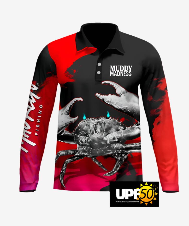 Muddy Madness Long Sleeve Polo