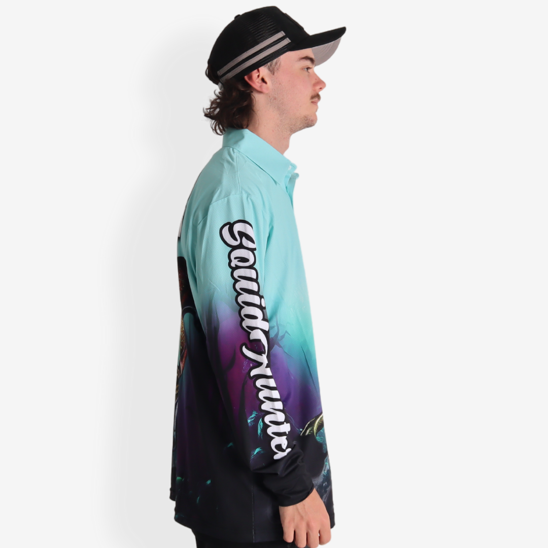 Squid Long Sleeve Polo