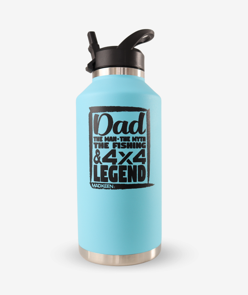 "Limited Edition" Humdinger - Dad The Myth - Blue 64 Oz