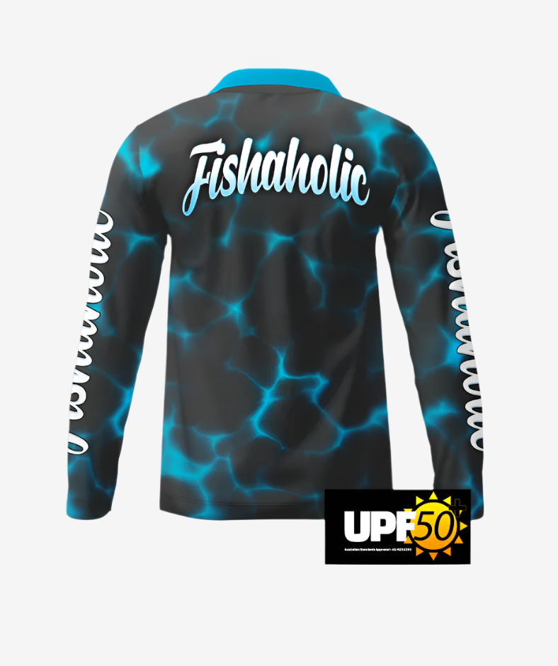 Fishaholic Long Sleeve Polo Deal