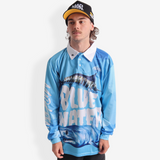 Blue Water Long Sleeve Polo