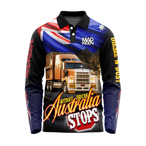 Diesel N Dust Long Sleeve Polo