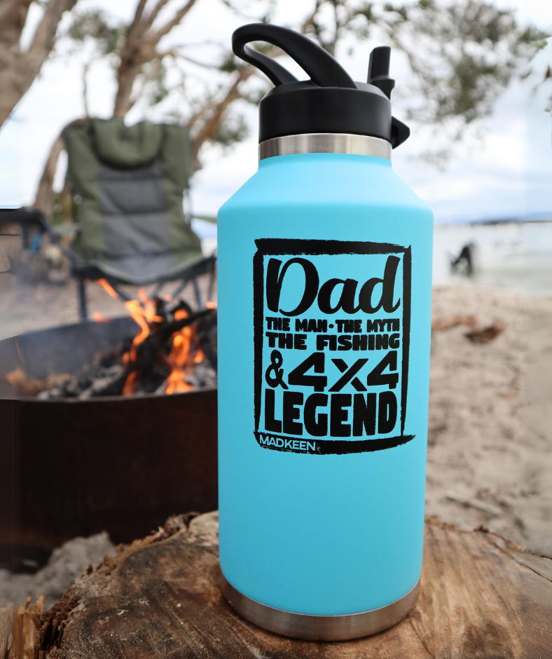 "Limited Edition" Humdinger - Dad The Myth - Blue 64 Oz