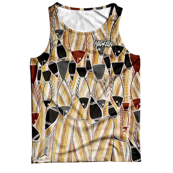 JB Brim Singlet - Mad Keen Fishing 