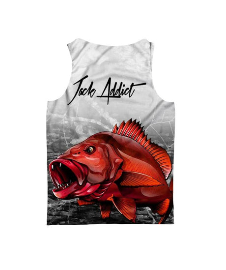 Jack Addict Singlet Deal - Mad Keen Fishing 