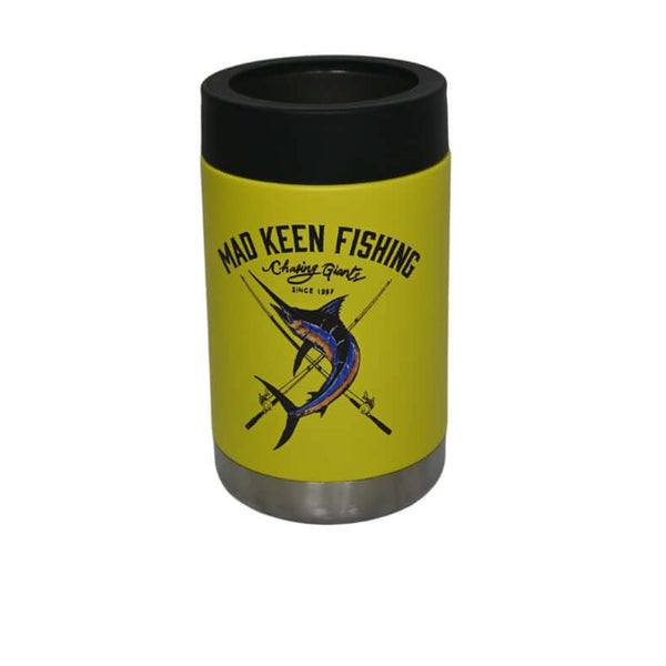 Cracka Tinnie - Chasing Giants - Lime 14 Oz - Mad Keen Fishing 